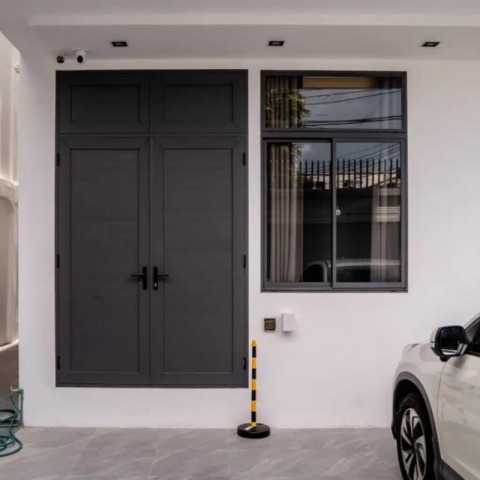 อลูมิเนียมลายไม้ หน้าต่าง ประตู